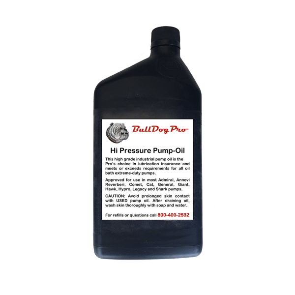 BullDogPro Hydraulic Pump Oil (1 quart) - Bull Dog Pro Sirocco
