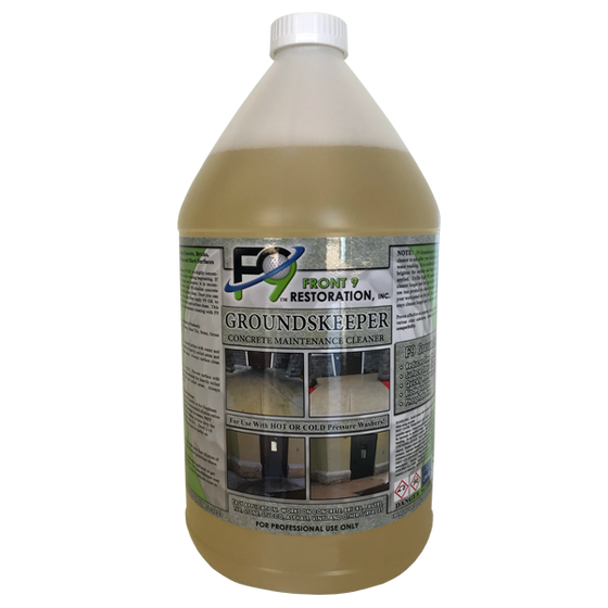 F9 Groundskeeper – Concrete Maintenance Cleaner (1 gal) - Bull Dog Pro Sirocco