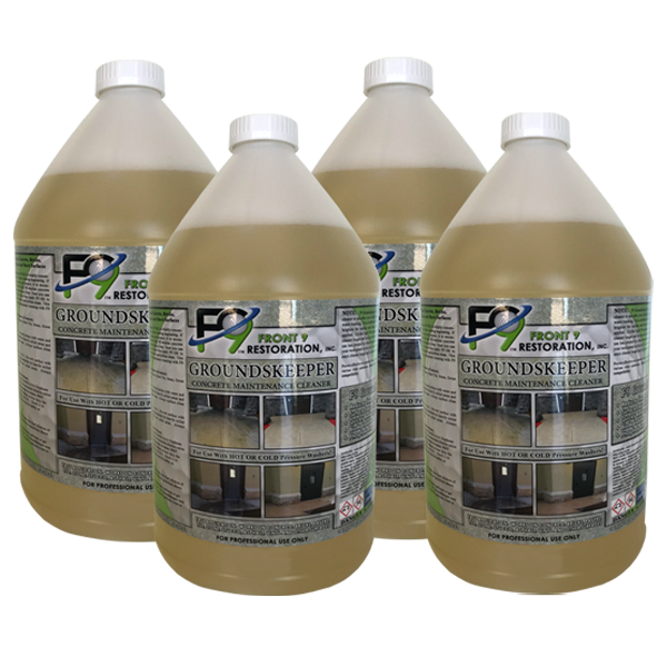 F9 Groundskeeper – Concrete Maintenance Cleaner (4 gal case) - Bull Dog Pro Sirocco
