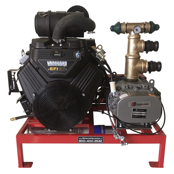 SGV4-37efi Stationary Vacuum (Air-Mover) - Bull Dog Pro Sirocco