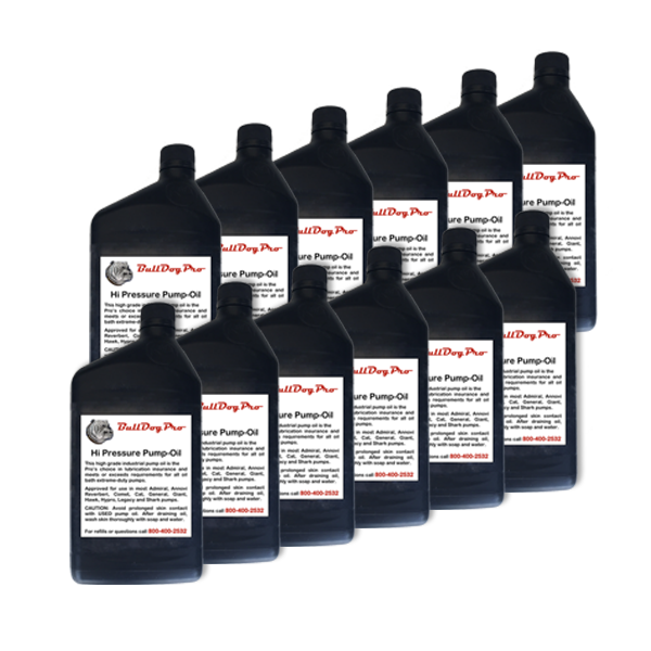 BullDogPro Hydraulic Pump Oil (1 case, 12 quarts) - Bull Dog Pro Sirocco