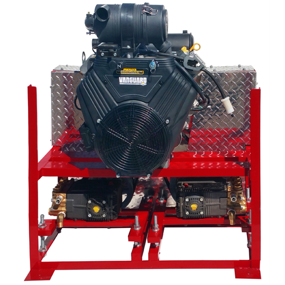 SCG12-4000 Stationary Pressure Washer (dual pump) - Bull Dog Pro Sirocco