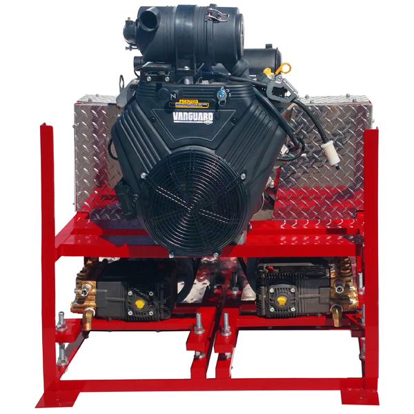 SCG12-4000 Stationary Pressure Washer (dual pump) - Bull Dog Pro Sirocco