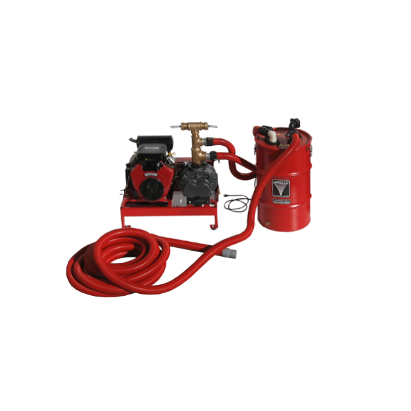 SGV3-16s Stationary Vacuum System (single APO tank version) - Bull Dog Pro Sirocco