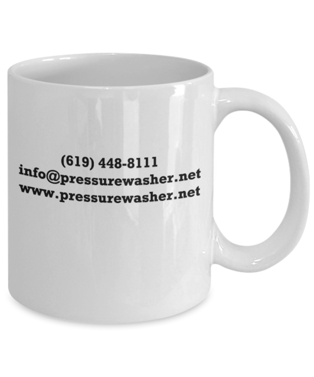 11oz. PressureWasher.net Coffee Mug - Bull Dog Pro Sirocco